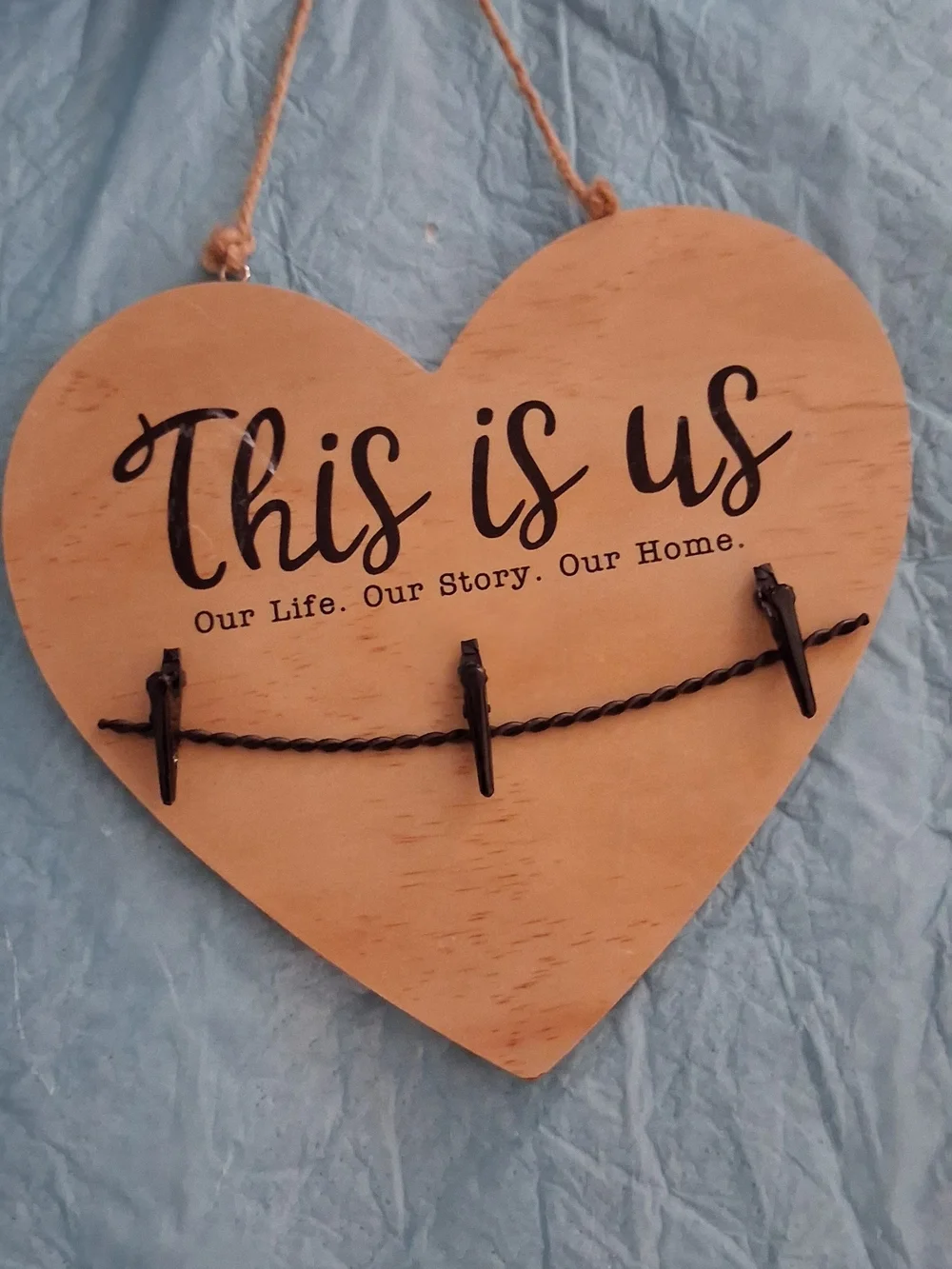 Wooden Heart Wall Hanging 
